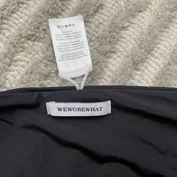 WeWoreWhat high waisted bikini bottoms - Picture 3 of 5